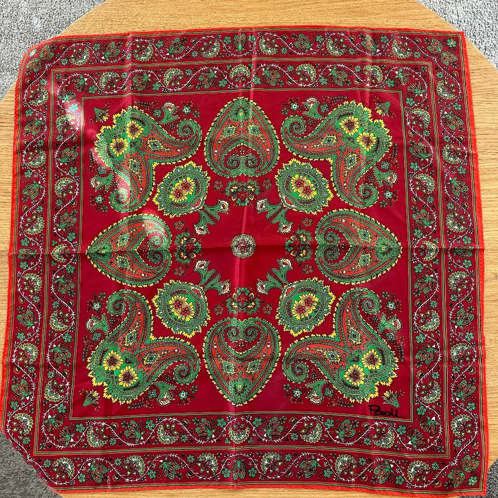 Vintage Paoli Scarf Made in Japan